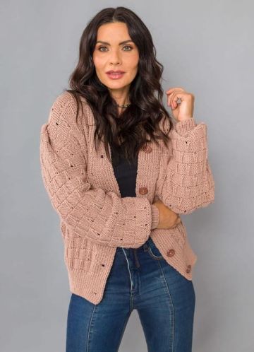 Jacke im Fantaziemuster