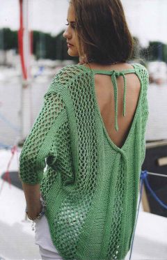 Pulli mit Netzmuster