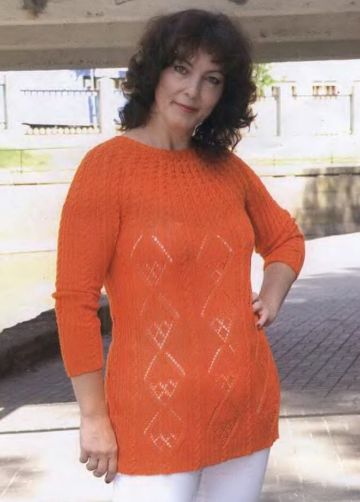 Longpulli mit Rundpasse