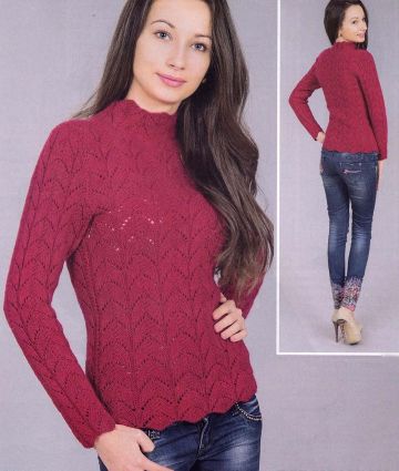 Pulli im Fantasiemuster