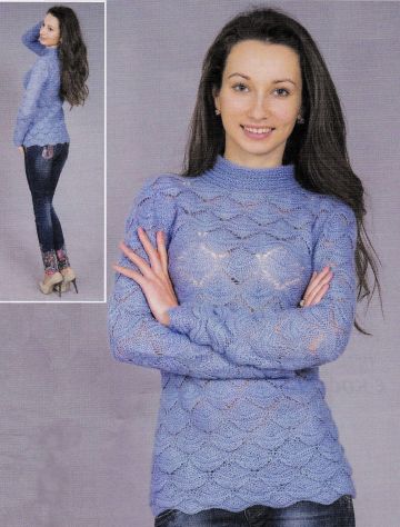 Pulli mit Stehkragen