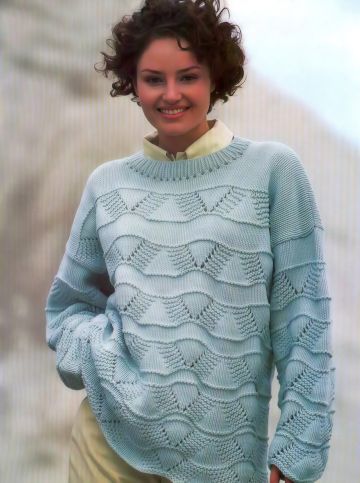 Pulli mit Krausrippen