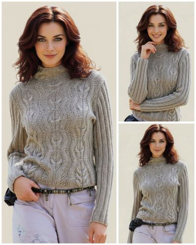 Pullover mit Rippenärmeln