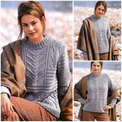 Pullover mit Mustermix