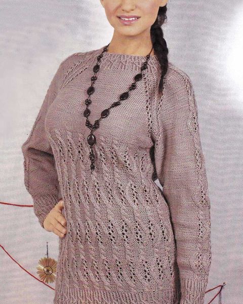 Pullover mit Fantasiemuster