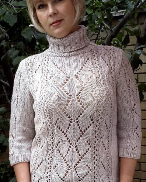 Pullover mit 3/4-Arm