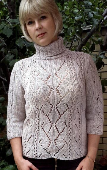 Pullover mit 3/4-Arm