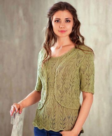 Strickset: Top und Bolero