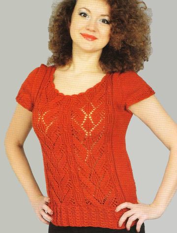Top mit Fantasiemuster